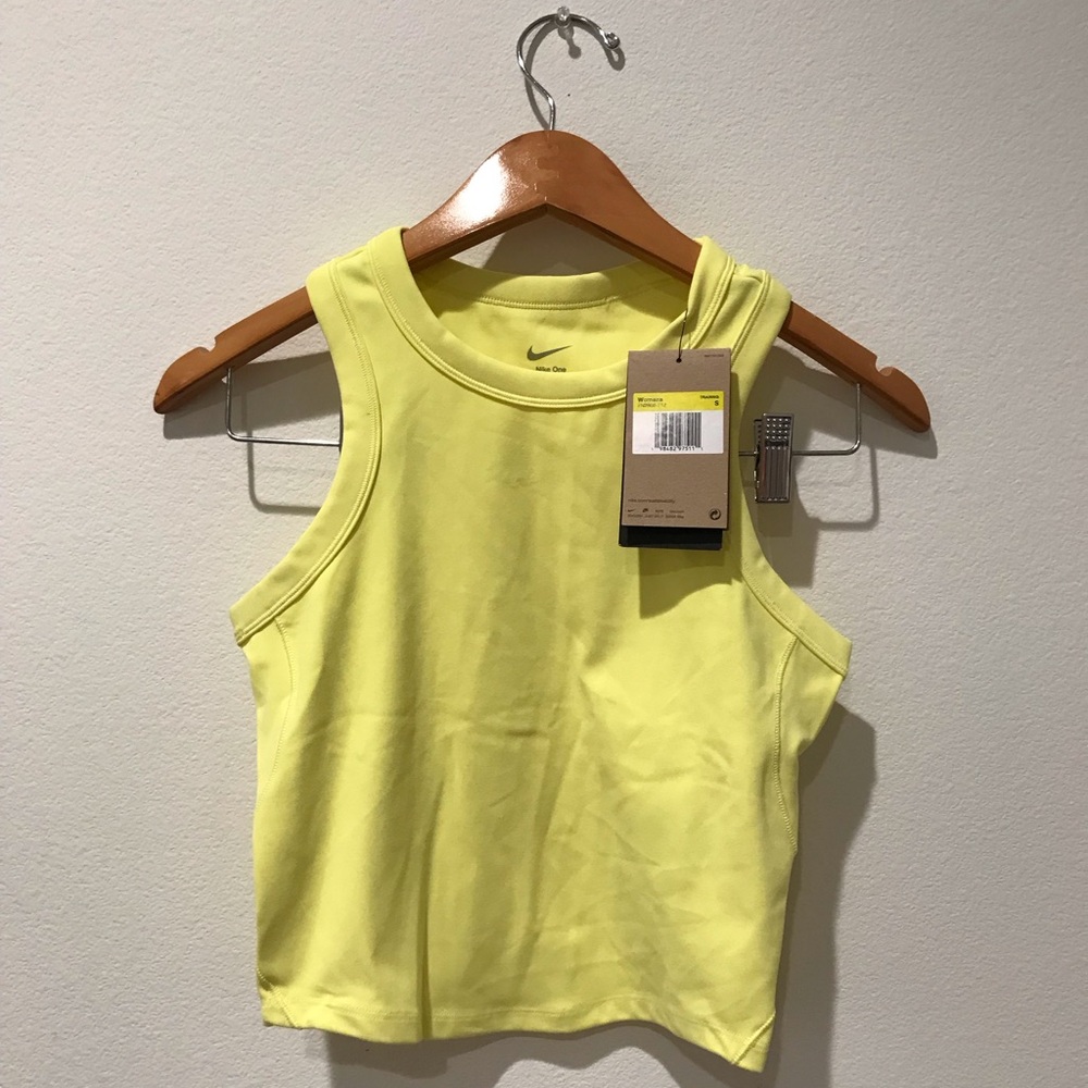 Nike Women's Bright Yellow Tank Top